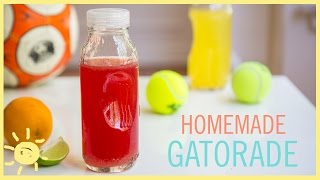 EAT  Homemade Gatorade [upl. by Jangro]