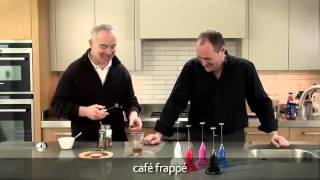 How to make a frappé coffee using an aerolatte milk frother [upl. by Inglis122]