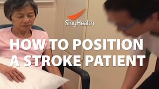 How To Position A Stroke Patient [upl. by Matusow]