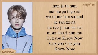 NCT U  Know Now Easy Lyrics [upl. by Zsuedat]